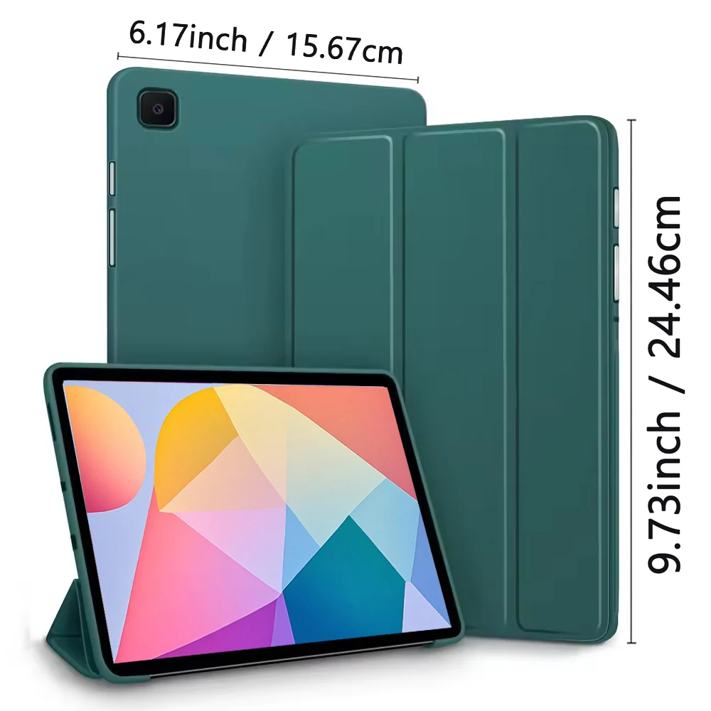Trifold Stand Folio Soft TPU Tablet Case
