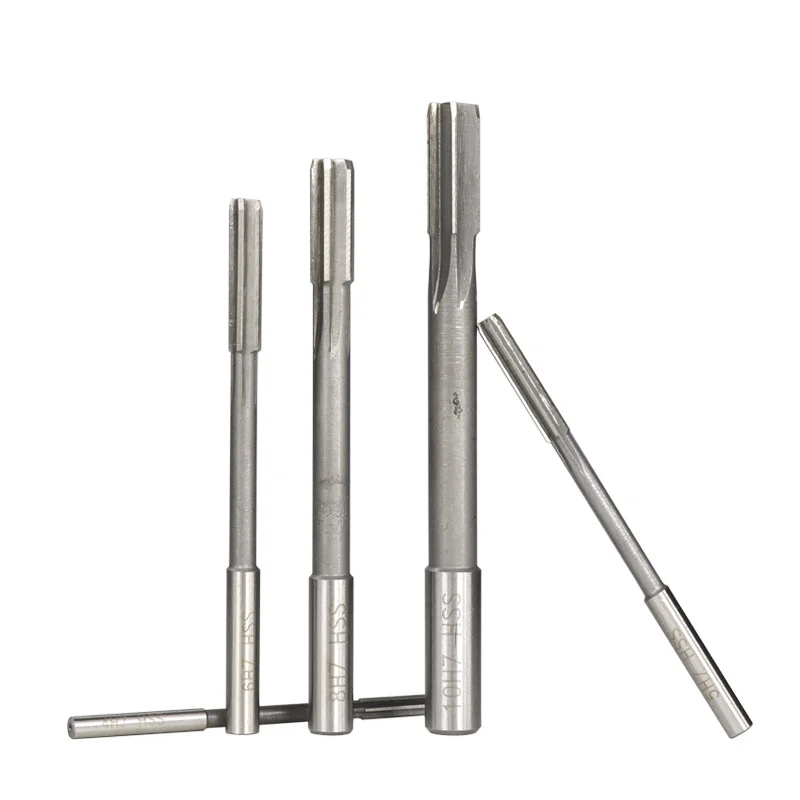 HSS Reamer 1pcs 1mm-20mm straight shank chuck straight slot milling cutter H7 for Machine Tool