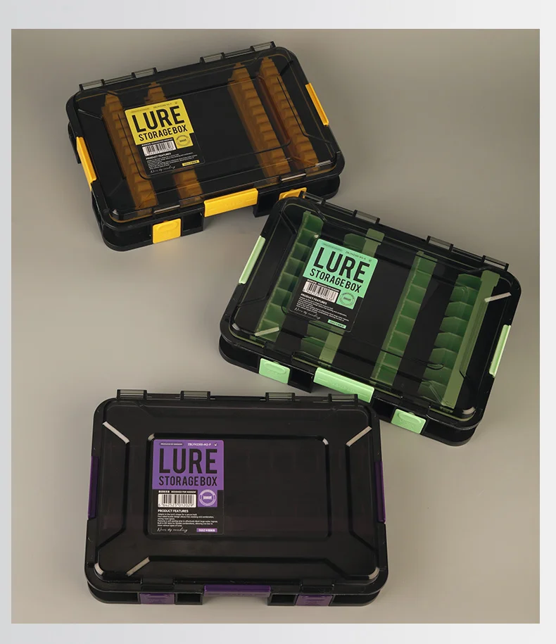 Kingdom Lure Aufbewahrungsbox, korrosionsbeständig, stoßfest, wasserdicht, DIY-Design, Multi-Box Connect, geeignet für VIB Minnow Pencil – Detail 16