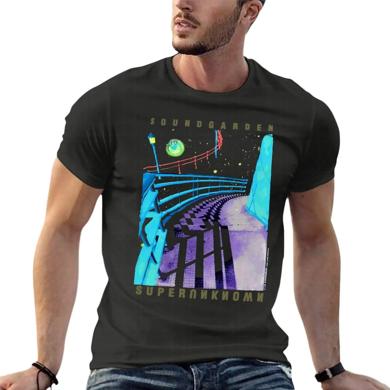 

Vintage Soundgarden Superunknown Oversized T-Shirts Brand Men'S Clothes 100% Cotton Streetwear Plus Size Top Tee