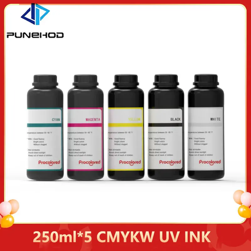 

250ml*5 UV Refill Ink For Uv Printer Flatbed Printing Machine