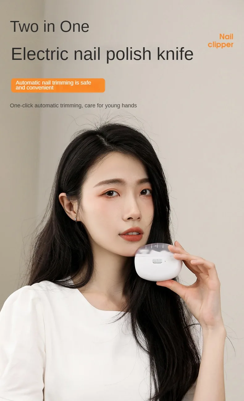 Automatic Nail Care Kit for Manicure and Pedicure