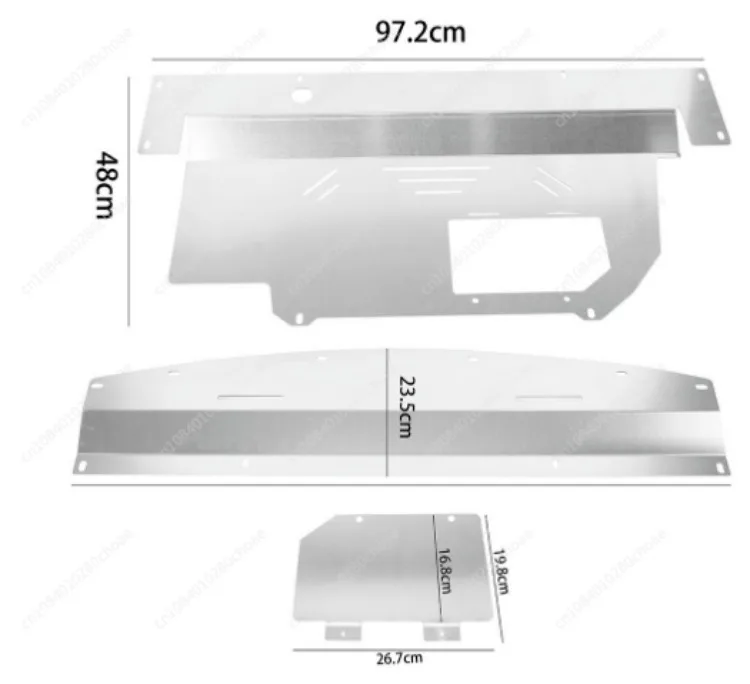 Engine Splash Shield Guard Under Tray Under Guard Cover 350Z