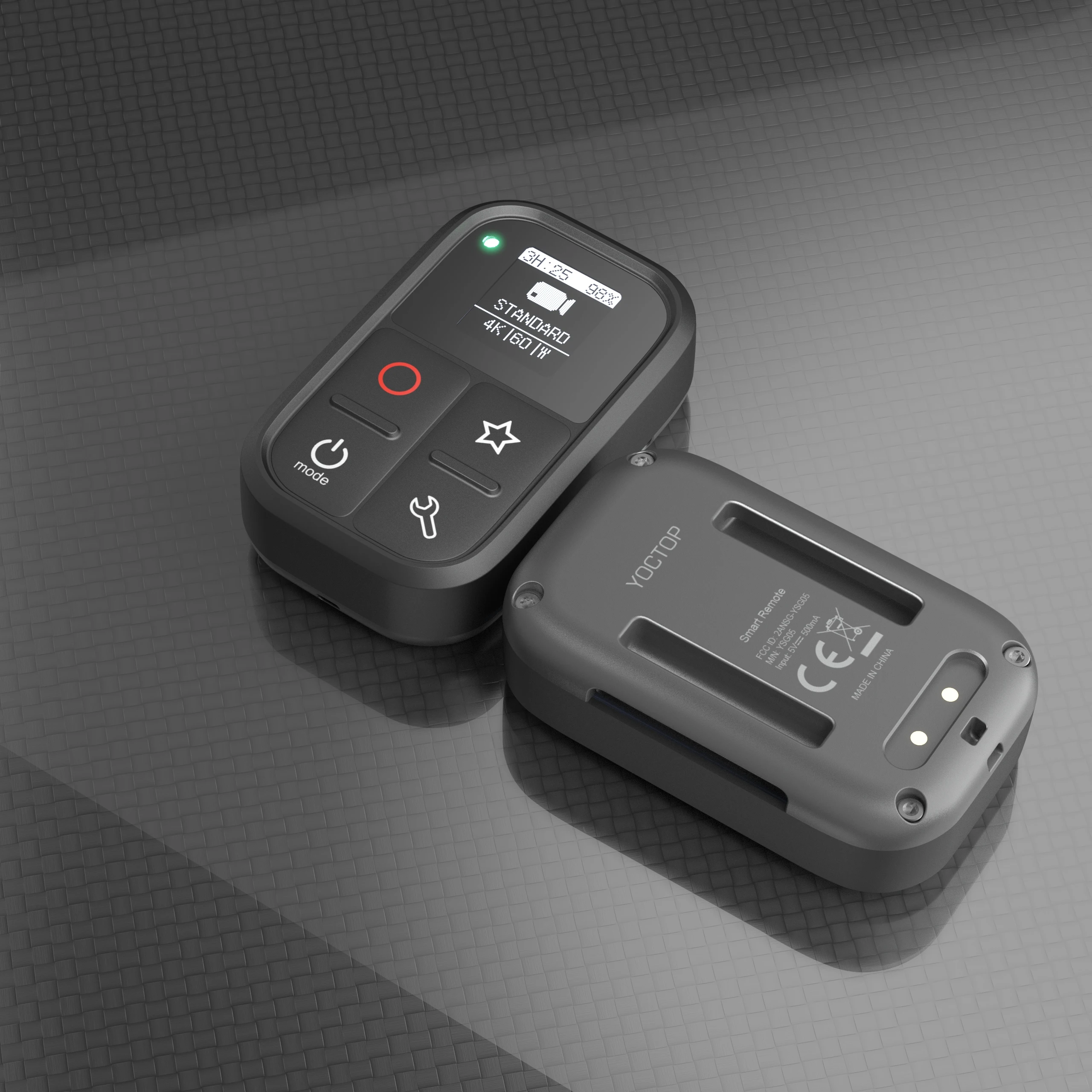 GoPro13 OLED SCREEN Remote Control for GoPro 13 12 11 10 9 8 Max 7B 6 5 with Stick Mount and Wrist Waterproof gopro 113  Remote 2