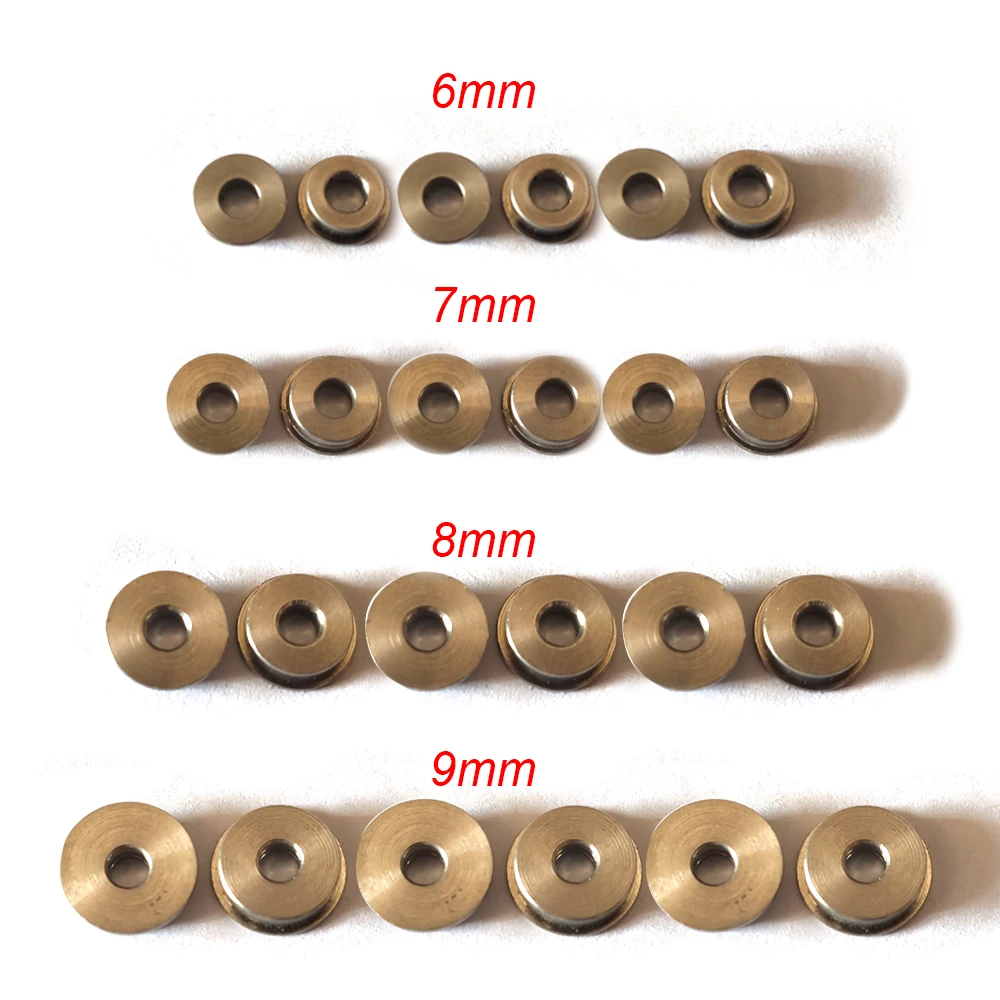 Rolamento Poroso Impregnado a Óleo do Rolamento Junta de Engrenagem de Aço Bucha de Rolamento de Esferas para Airsoft Aeg Gearbox Caça Acessórios