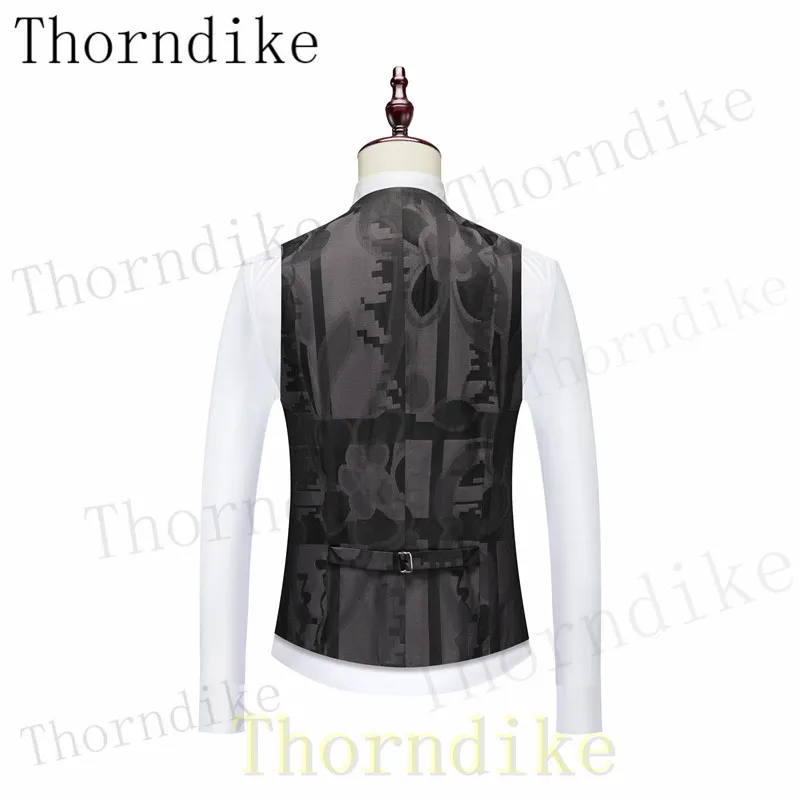 Formal Suit Thorndike 3 Pcs Set Blazers Jacket Pants Vest Men's Casual Business Groom Wedding Suits formal suit