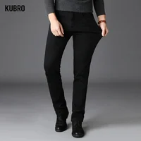 Men Classic Advanced Fashion Brand Jeans Jean Homme Man Soft Stretch Black Biker Masculino Denim Trousers Mens Pants Overalls 2