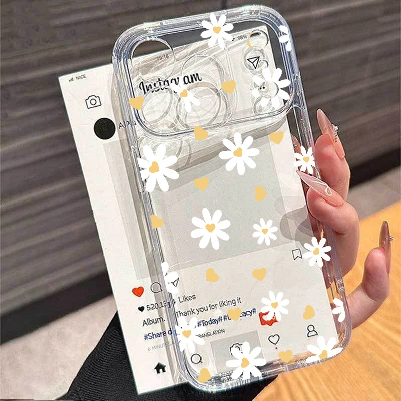 Elegant Daisy Flowers Phone Case