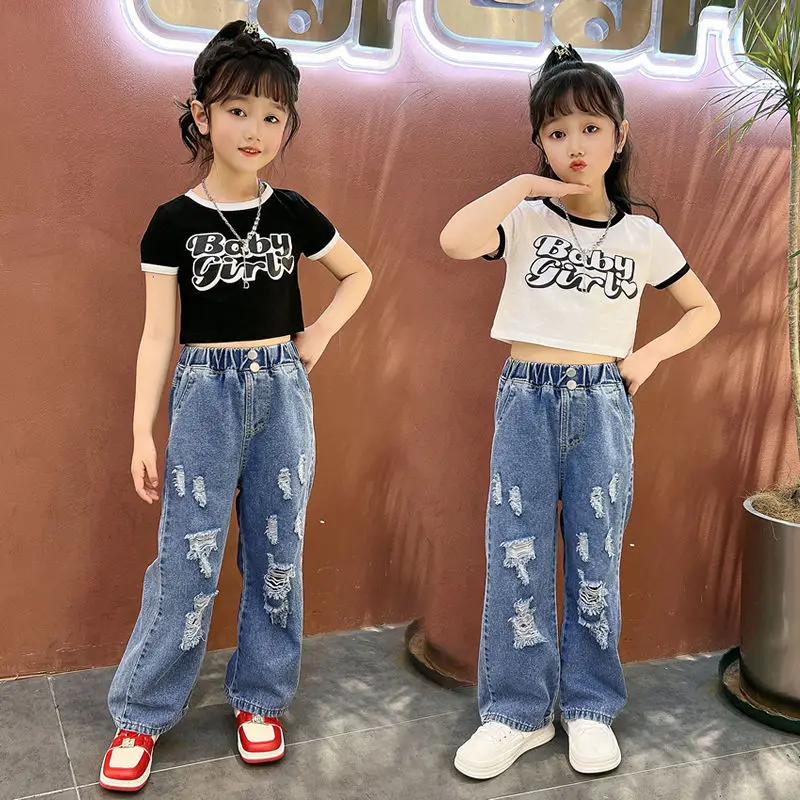 

Детское платье с коротким рукавом, корейский стиль, летняя рубашка для мальчиков и девочек, взрывчатый стиль, 2023