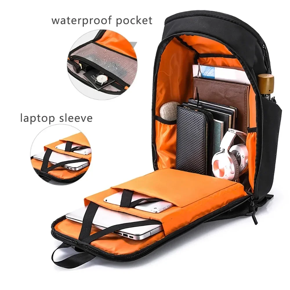 Water Resistant Laptop Backpack for Men 45L