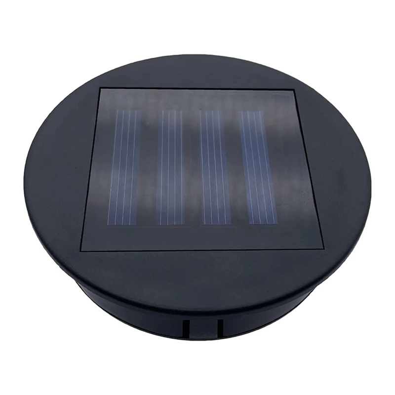 Solar Lights Replacement Top For Lanterns Waterproof Round Solar Lanterns Replacement Accessories 2 Pack solar ground lights