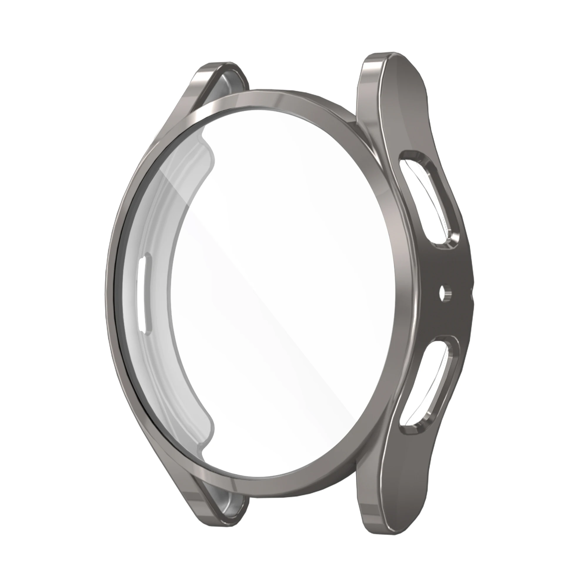 Shiny Slim Full Cover TPU Watch Case - Soft Plated Protection