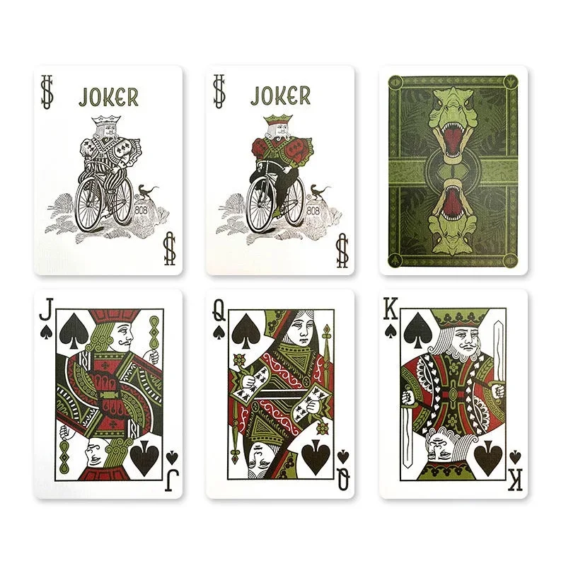 Bicycle Prehistoric Playing Cards Deck Poker Card Games Magic Tricks Standard Poker Magic Tricks Props for Professional Magician 4