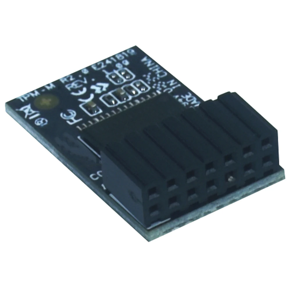 Asus TPM-M TPM 모듈, 15x25mm 14-1 핀, Trusted Platform (TPM) 모듈, Asus 마더보드용 컴퓨터 TPM-M R2.0