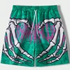 New Men's Summer Skeleton Hand Element Print Shorts 3d Printed Men Casual Fashion Sports Breathable Loose Trend Beach Shorts 6