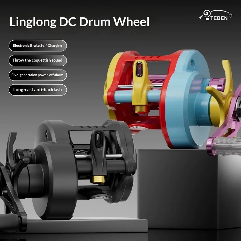 Teben Lsy Carbon Fiber Baitcasting Reel Ultra-Lightweight 5+1