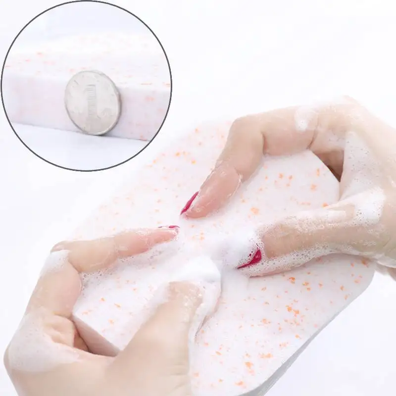 Éponge démaquillante douce pour le visage et le corps, 1 pièce, tampon de  lavage pour femmes et bébés adultes - AliExpress