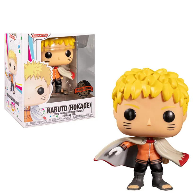 Funko Аниме Наруто Uzumaki NARUTO HOKAGE 724 # светящийся Чейз специальная коллекционная