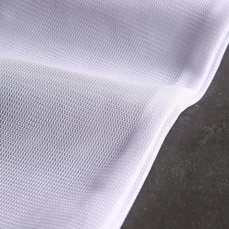 Laundry Bag Zippered Mesh Polyester Laundry Wash Bags Coarse Net Basket Bra Bag for Washing Machines