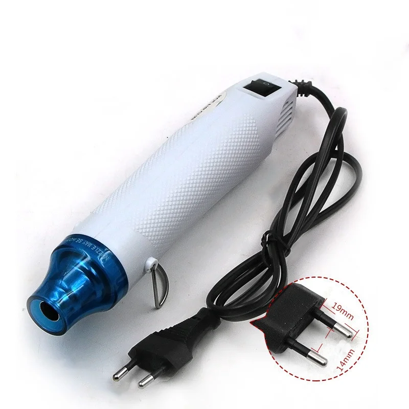 

DIY 220V Using Heat Gun Electric Power Tool Hot Air 300W Temperature Gun With Supporting Seat Shrink Plastic