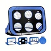 4 Modes Pop Up Soccer Goal Net 4 in 1 Foldable Football Goal Indoor Outdoor for Improving Passing and Shooting Accuracy
