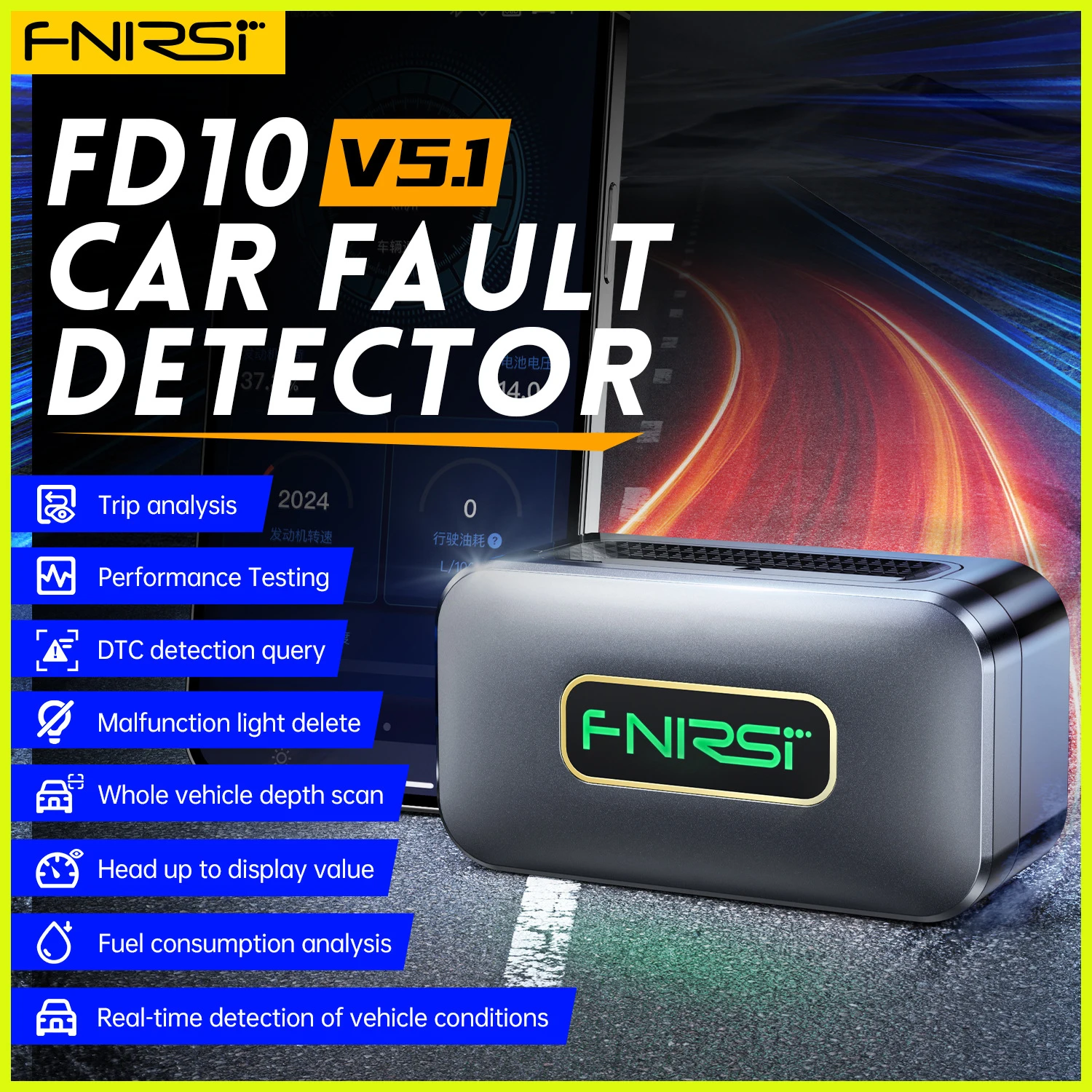 FNIRSI Auto OBD2 Scanner Bluetooth: Does It Really Work with iOS and ...