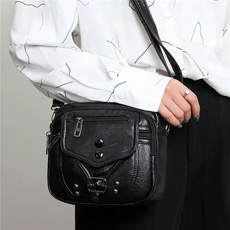High Quality Purse Leather Luxury Handbags Women Shoulder Bags Designer Crossbody Bag For Women Bag Fashion Female Messenger Bag