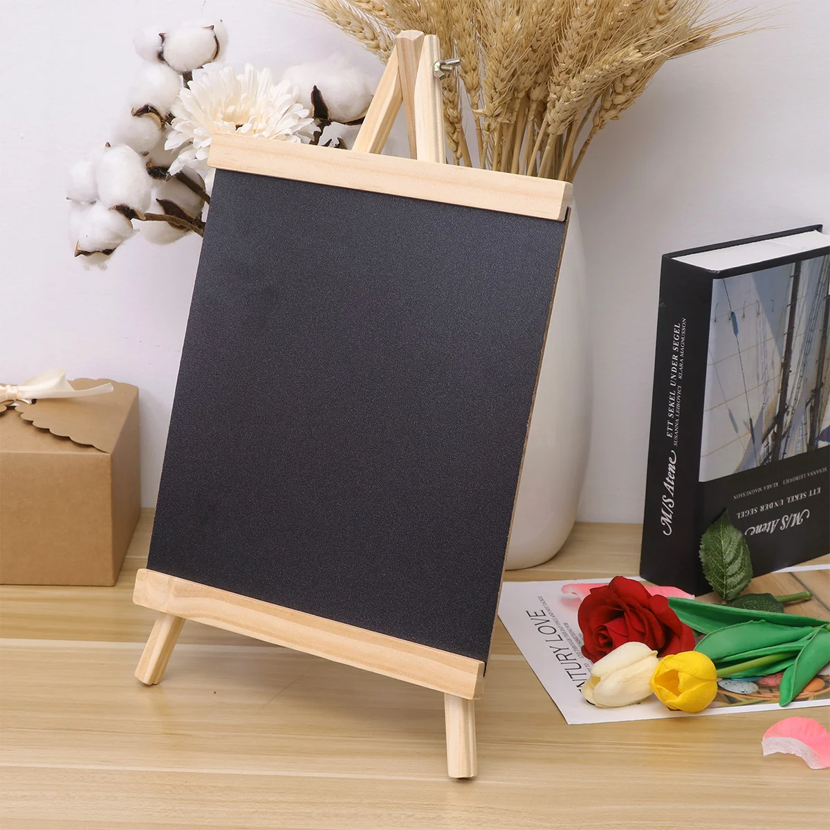 

Деревянная доска для сообщений, 1 шт., доска для сообщений с поддержкой бара, магазина, ресторана