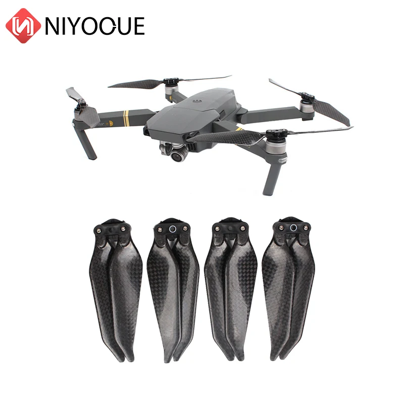 

Full Carbon Fiber Foldable Propellers 2 Pairs 8331F Noise-reduction Propeller Accessories For DJI MAVIC PRO & Platinum
