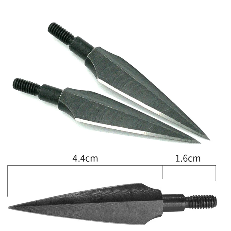 

6pcs Carbon Steel Broadheads 125/160/170gr Hunting Arrow Head Tips Points for Arrow Archery Hunting Shooting