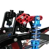 2PCS CNC Metal Shock Absorber Mount Adjust Height Angle Stand for Axial SCX10 90046 D90 D110 RC Crawler Car 2
