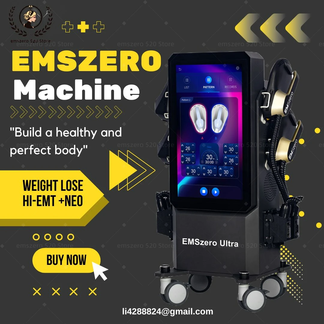 

EMSzero PRO Electromagnetic Sculpting Slimming Machine for Body Slim Butt Lift Fat Burning Equipment Weight Lose Salon