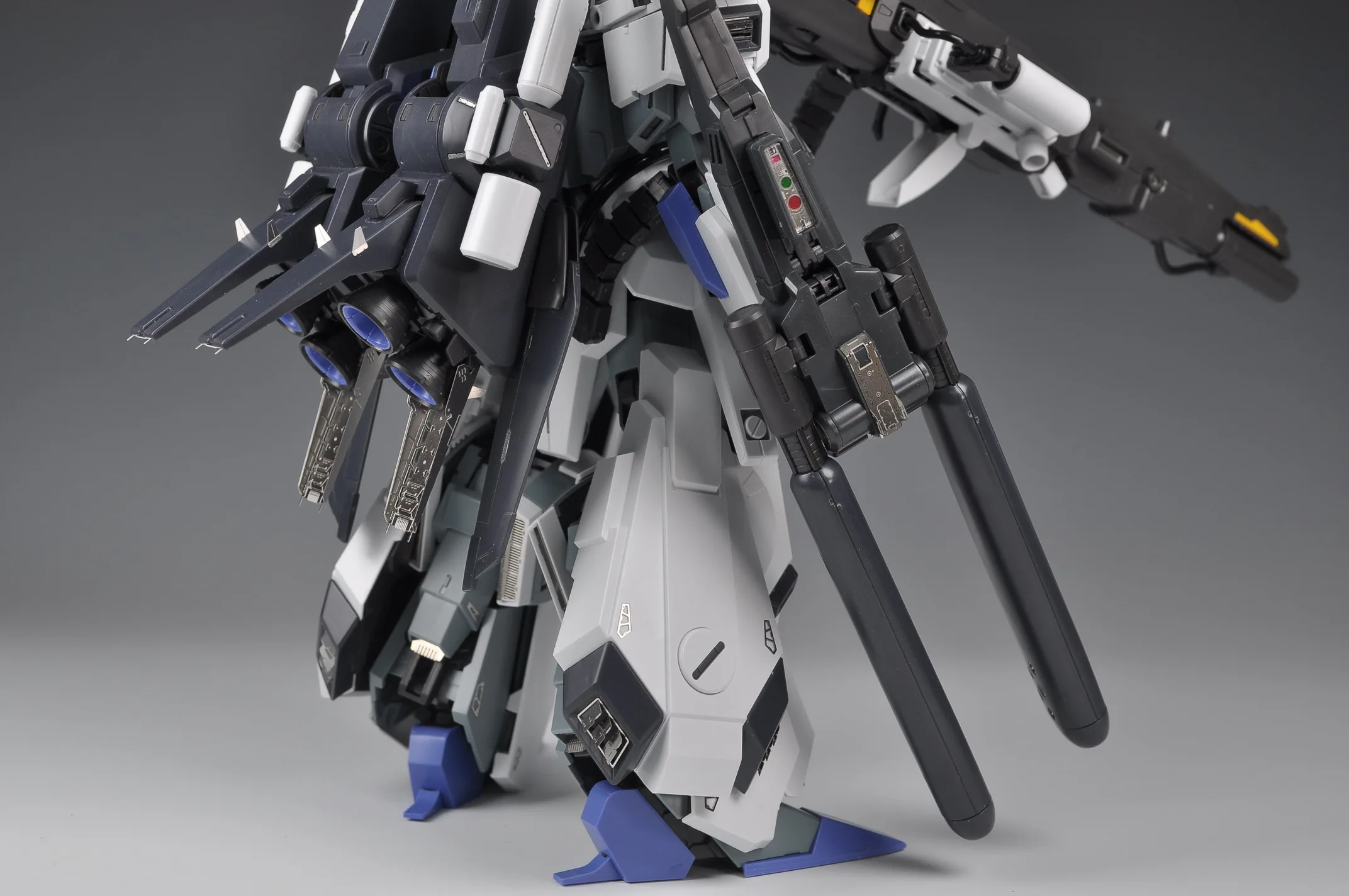 for MG 1/100 FA-010-A FAZZ ver ka Double Zeta AW9 Metal Detail up Add-on Parts Photo-etched Sheet S016 with D.L Water Decal UC48 wooden model kits