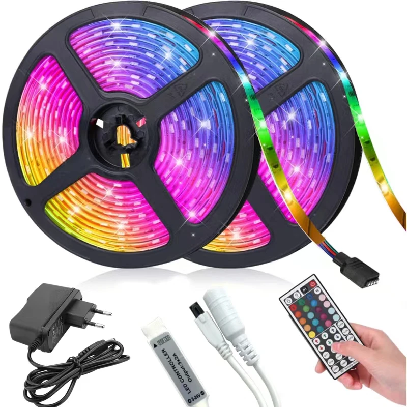 LED Strip Lights RGB 283 5050 Waterproof Wifi Bluetooth Control Luces Led Flexible Ribbon Tape For TV Backlight Room Home Party