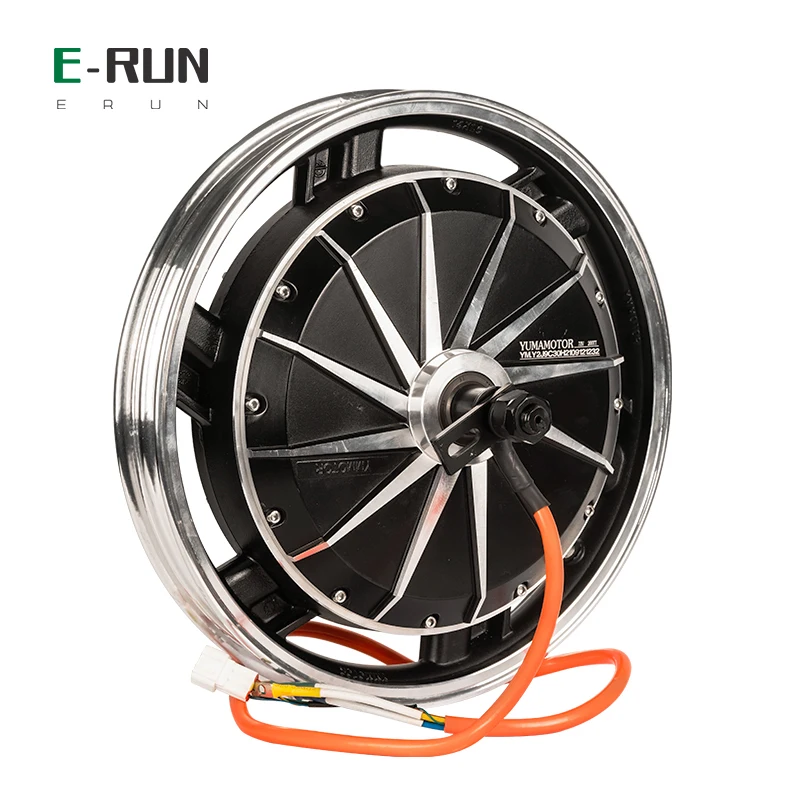 

1500w 60KM 60A 14×1.6inch Narrow Rim 260 V1 Electric Bldc Wheel Hub Motor For Electric Motorcycle