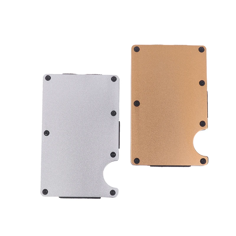 Minimalist Wallet For Men & Women - Slim RFID Wallet, Resistant, Credit Card Holder & Money Clip, Easily Removable Money