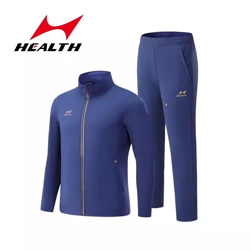 Traje de correr para hombre y mujer, chaqueta ligera y pantalones largos transpirables perfectos para Fitness y montar, novedad de verano y primavera, 2023