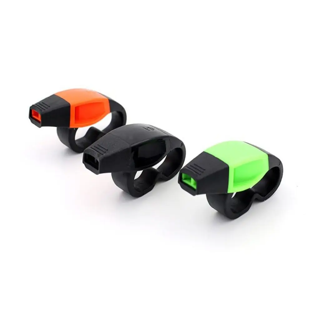 Portable Hand Whistle New Loud Sound Training Accessories Referees Whistles PVC Multi-coclor Training Whistle
