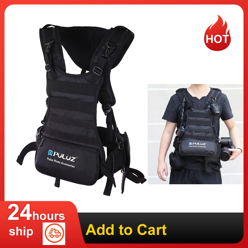 Universal Multi functional Double Shoulder Camera Strap Camera Harness