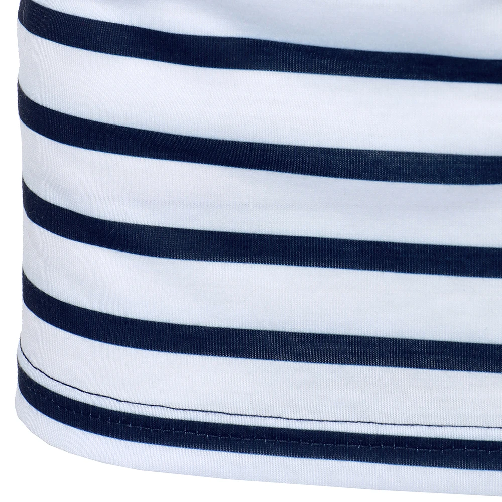 Men Short Sleeve Polo Shirt Two-Color Splicing Stripe Pocket Design Tops Streetwear Casual Fashion Contrast Color Men Polo Shirt 15