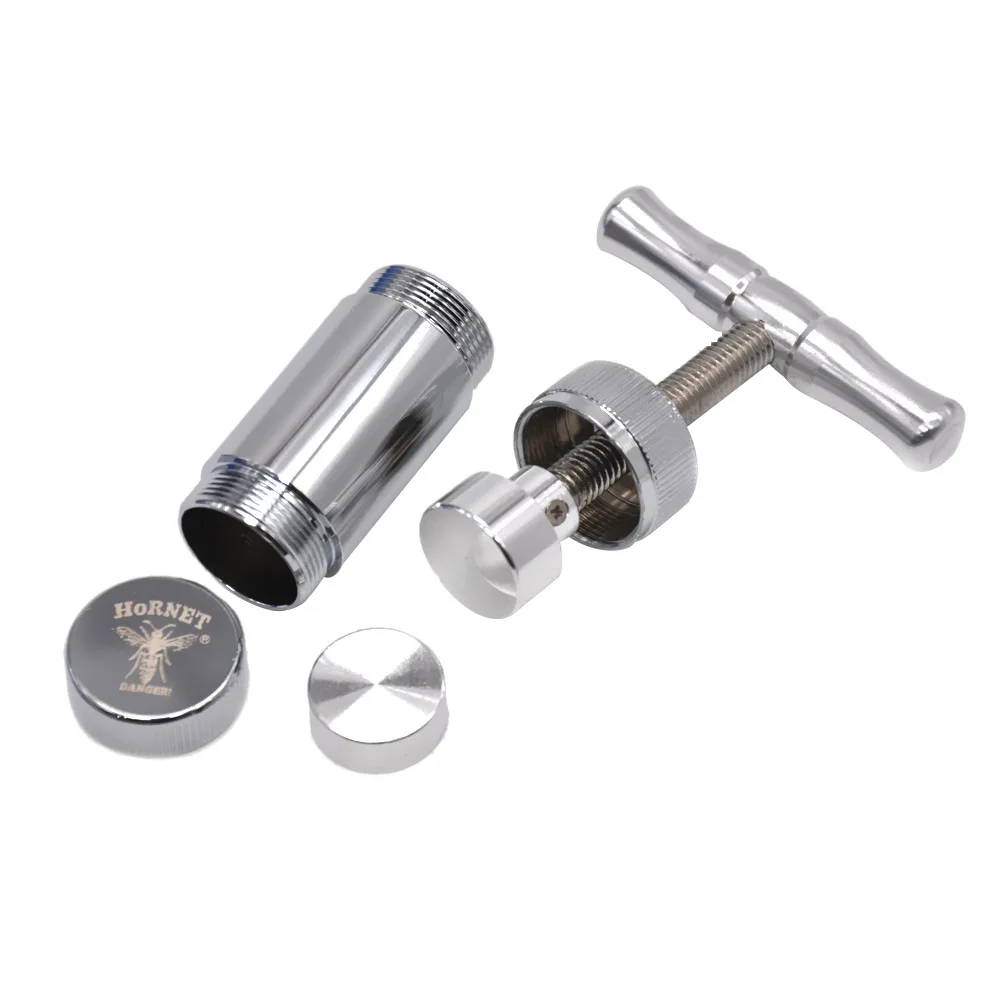 Tobacco Presser Grinder Crusher Herbal Herb Tobacco Press Grinder Herb Crusher Compressor Multi-function Tobacco Grinding Tool 4