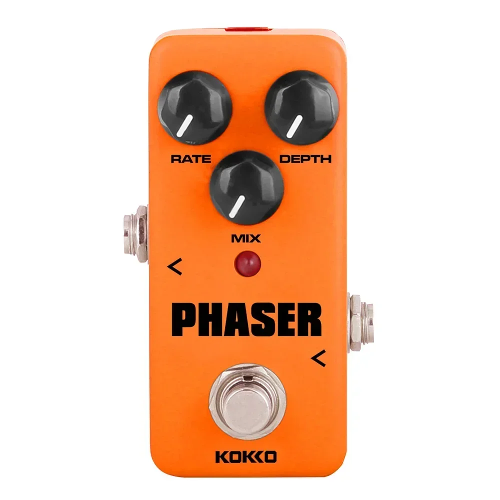 

Kokko педаль для электрогитары, аналоговые мини-эффекты Phaser для электрогитары, аксессуары для электрогитары, Микс-ручка