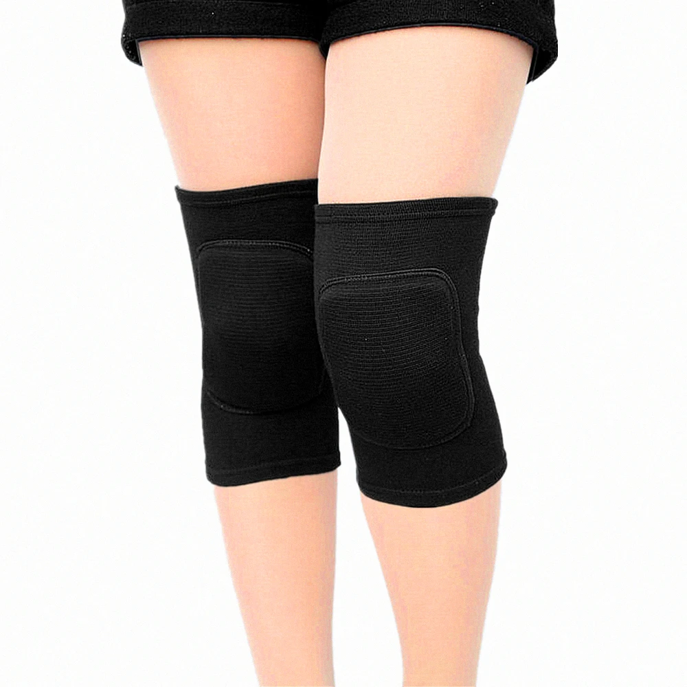 1 Pair Gym Yoga Soccer Volleyball Knee Pad Sponge Dance Knee Brace 