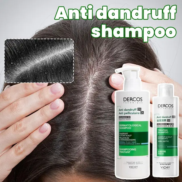 DERCOS Green Label Shampoo Anti-Schuppen-Juckreizlinderung Oil Control Fluffy Deep Cleansing Rich Foam Firm Hair Texture Shampoo