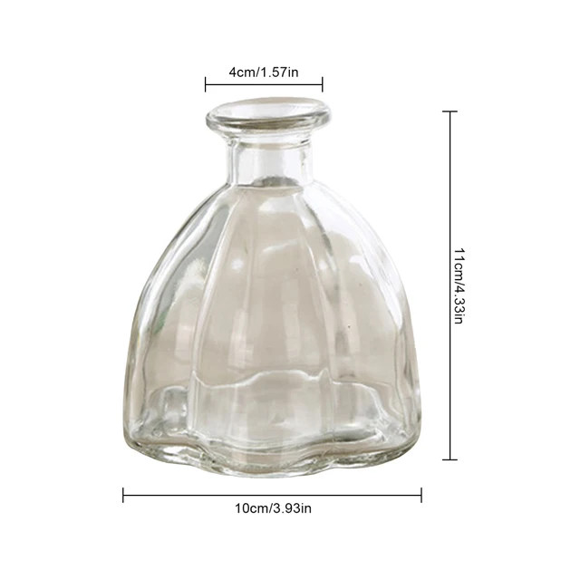 Mini Váza Illat Üres Palackok Hálószoba Nappali Irodai Ajándék Északi Hidroponikus Üveg Diffúzor Illóolaj Palack - Image 2