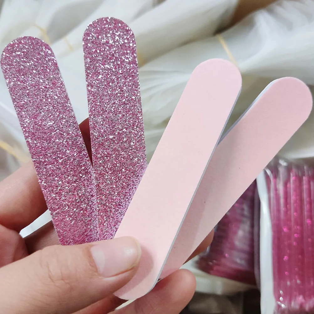 네일 버퍼 스트립 하트 모양 블록 네일 스틱, 네일 도구 키트, 네일 폴리싱 스트립, 네일 버퍼 파일 키트, DIY 네일 도구