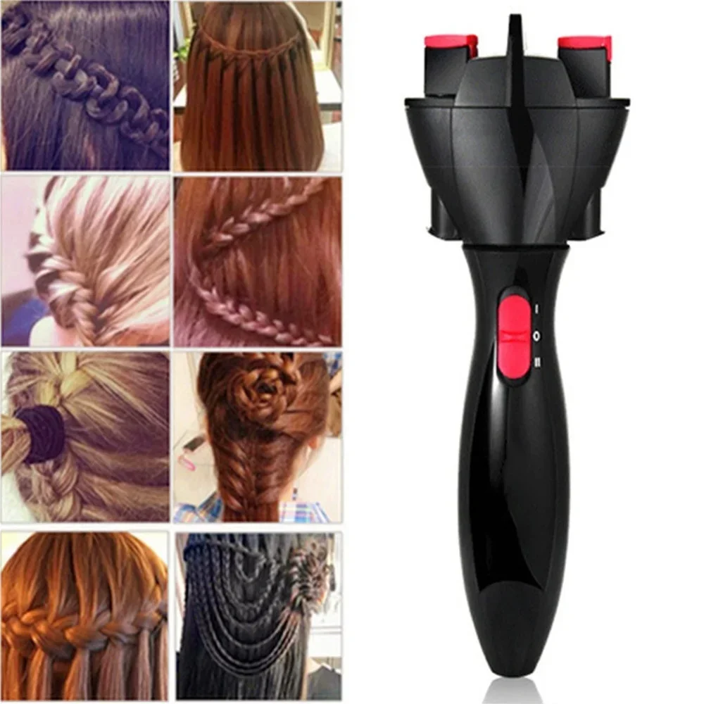 Bigodino per capelli automatico Twist intrecciare i capelli dispositivo per  maglieria macchina per intrecciare i capelli strumenti per lo Styling dei  capelli trecce all'uncinetto ferro arricciacapelli ..., image size:1000x1000