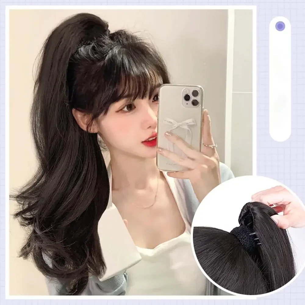 45cm Curly Claw Clip Wig 4