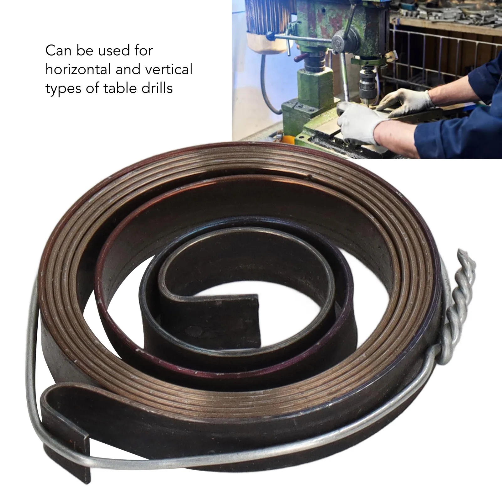 VILLCASE Lot De 2 Ressorts Hélicoïdaux De Retour Pour Perceuse à Colonne De Rechange Pour Perceuse D'établi