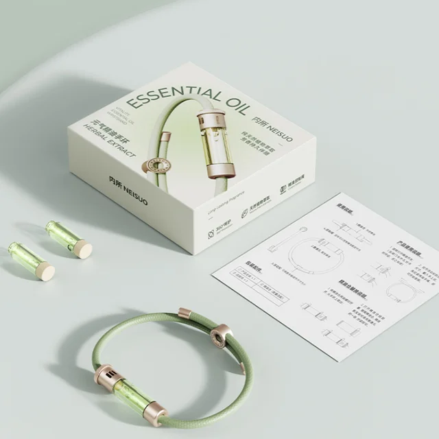 Divat Szúnyogriasztó Karkötők Illóolajokkal Kültéri Rovarriasztó Számára Gyermekek És Felnőttek - Image 6